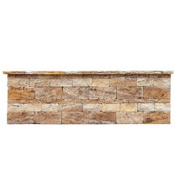 Gold Travertine Wall Stone