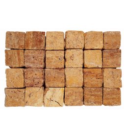 Gold Travertine Cubes