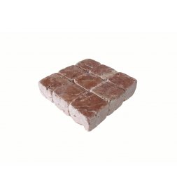 Red Travertine Cubes