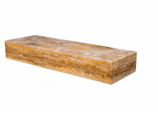 Gold Travertine Blocksteps